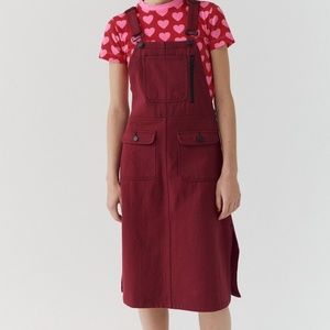 Lazy Oaf Overalls / Pinafore Denim Dress